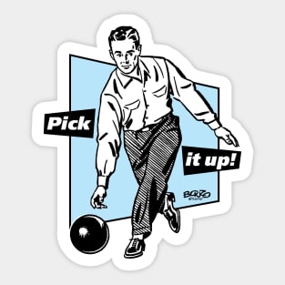 Bowler-Man1 Sticker